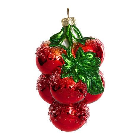 Ёлочная игрушка Томаты медовые черри Holiday Classics