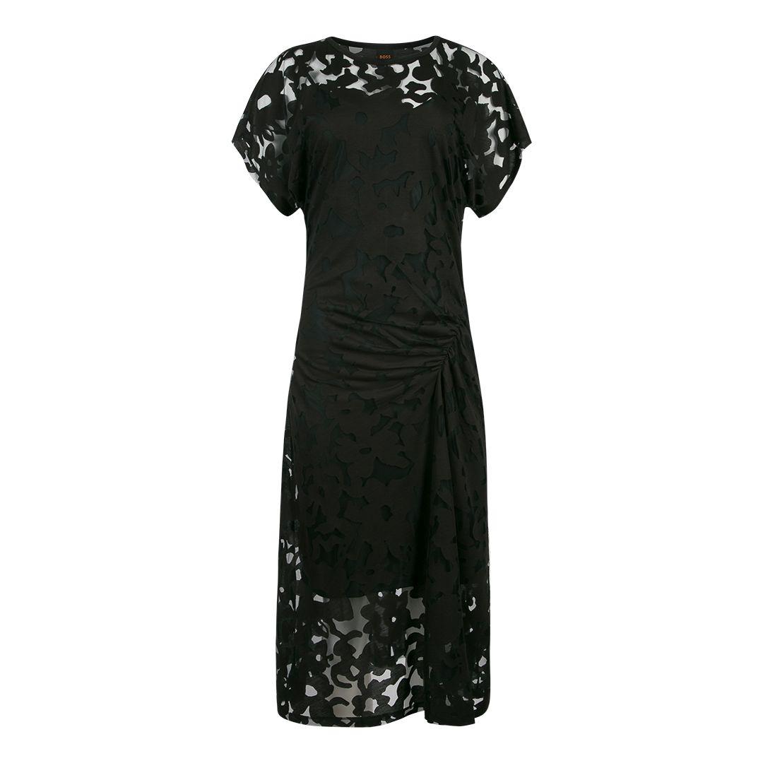 Двухслойное платье BOSS  | Фото 1