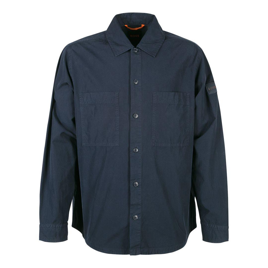 Мужская свободная рубашка BOSS Orange | Фото 1