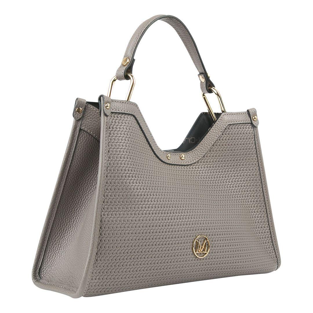 Женская серая сумка Mot Cle | Фото 2