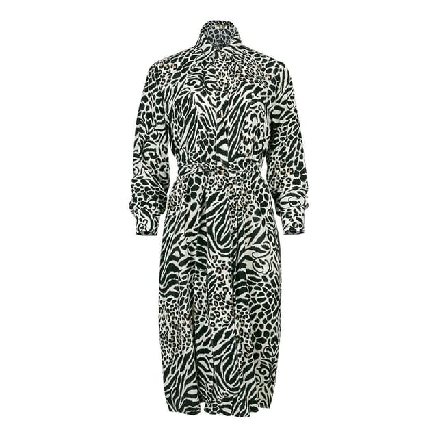 Платье-рубашка из вискозы Elisa Fanti