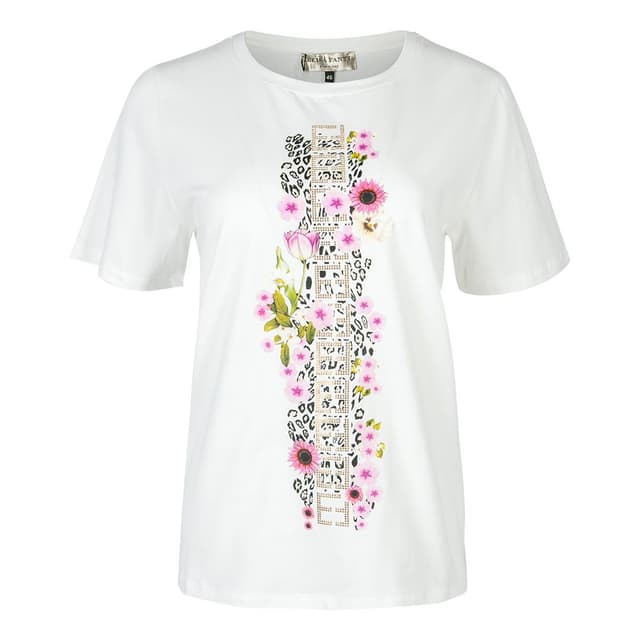 Женская футболка из хлопка Elisa Fanti