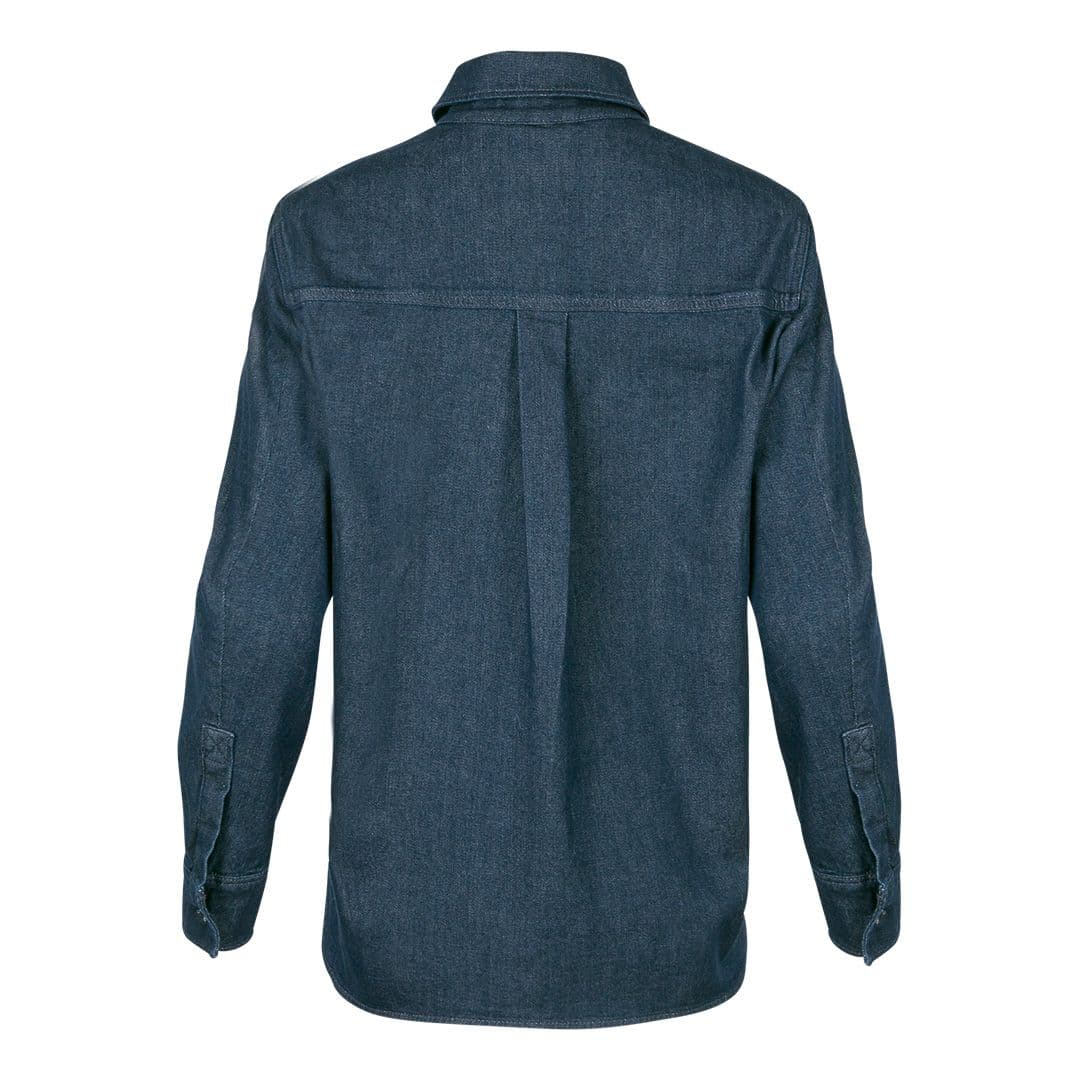 Женская джинсовая рубашка BOSS  | Фото 2