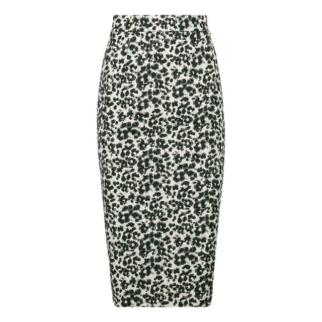 Юбка с анималистичным принтом Elisa Fanti