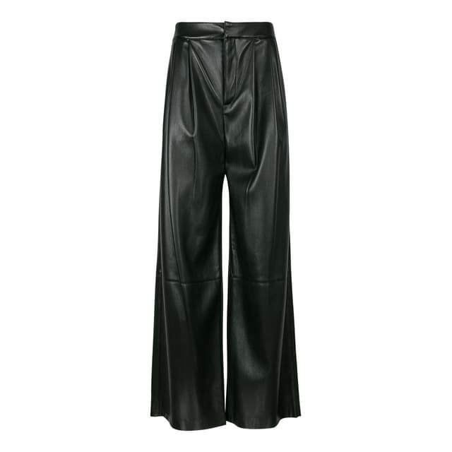 Женские кожаные брюки BOSS 