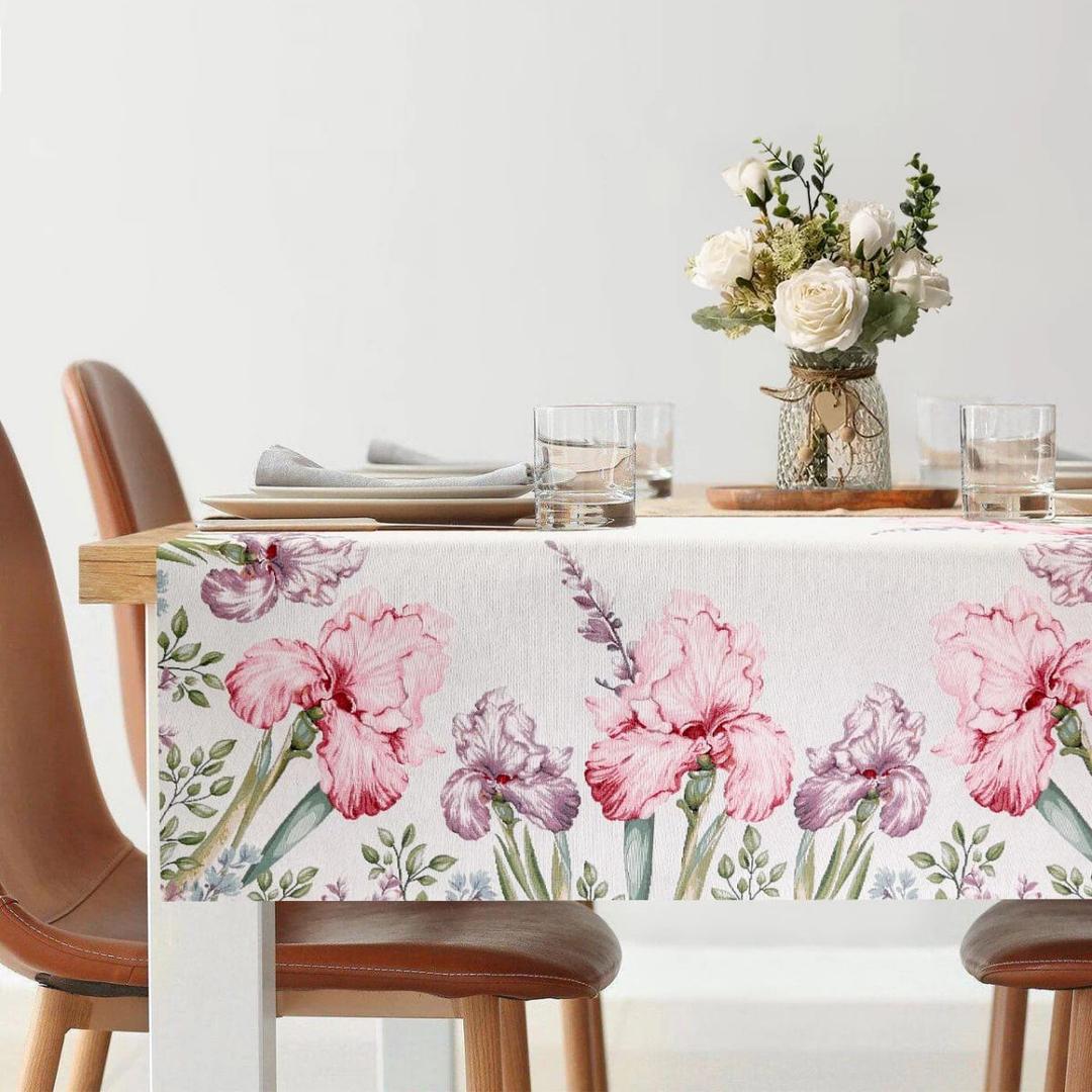 Скатерть Ирисовый сад | Фото 1