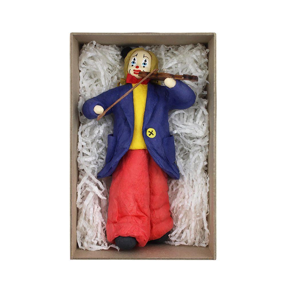 Ёлочная игрушка Клоун со скрипкой Душистыя радости | Фото 2