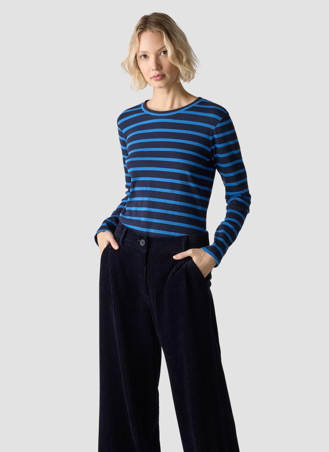 Женский лонгслив в полоску LeComte | Фото 3