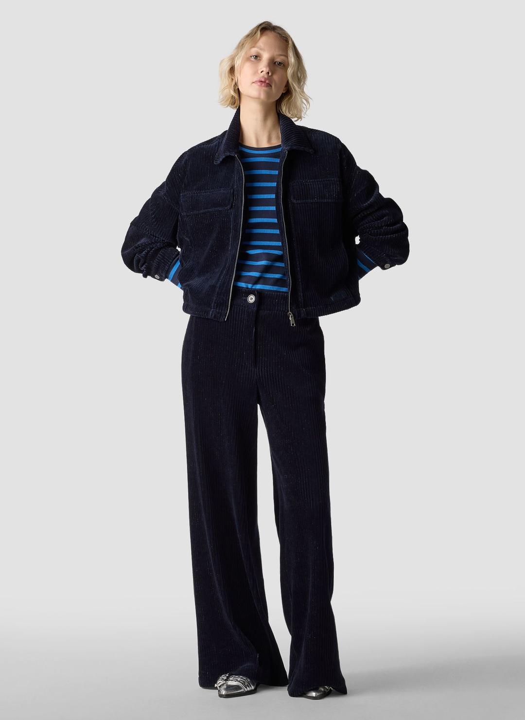 Женский лонгслив в полоску LeComte | Фото 4