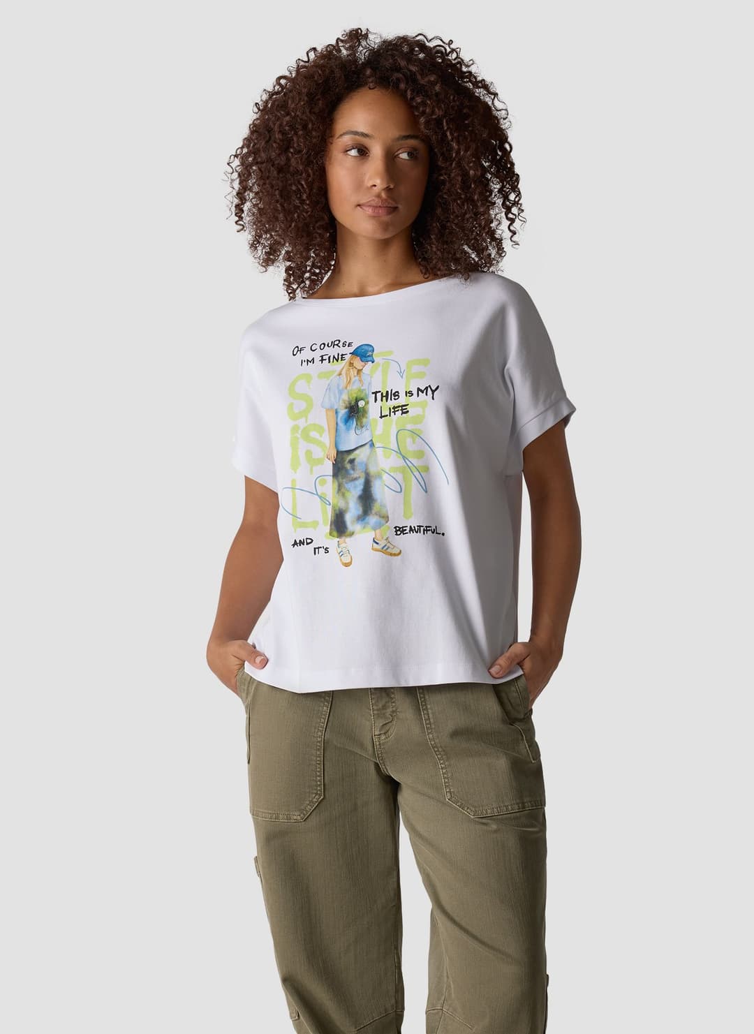 Женская футболка из хлопка LeComte | Фото 3