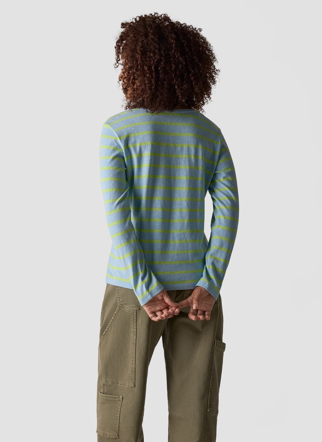 Женский лонгслив из хлопка LeComte | Фото 2