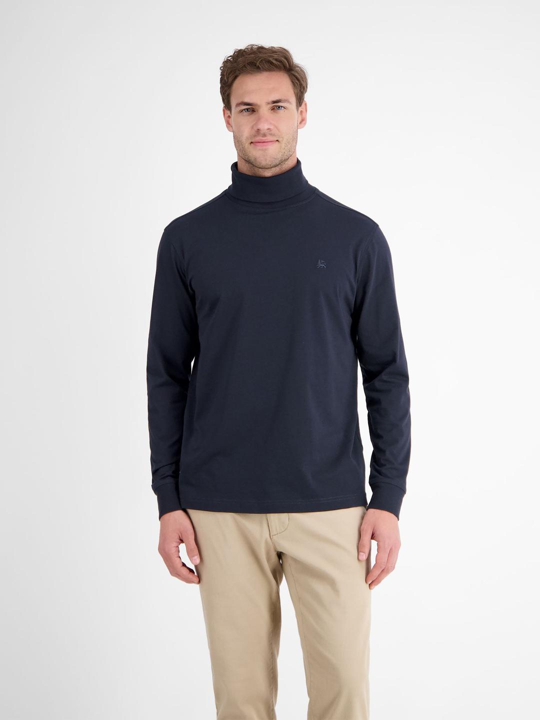 Мужская водолазка из тонкого хлопкового трикотажа Lerros | Фото 3