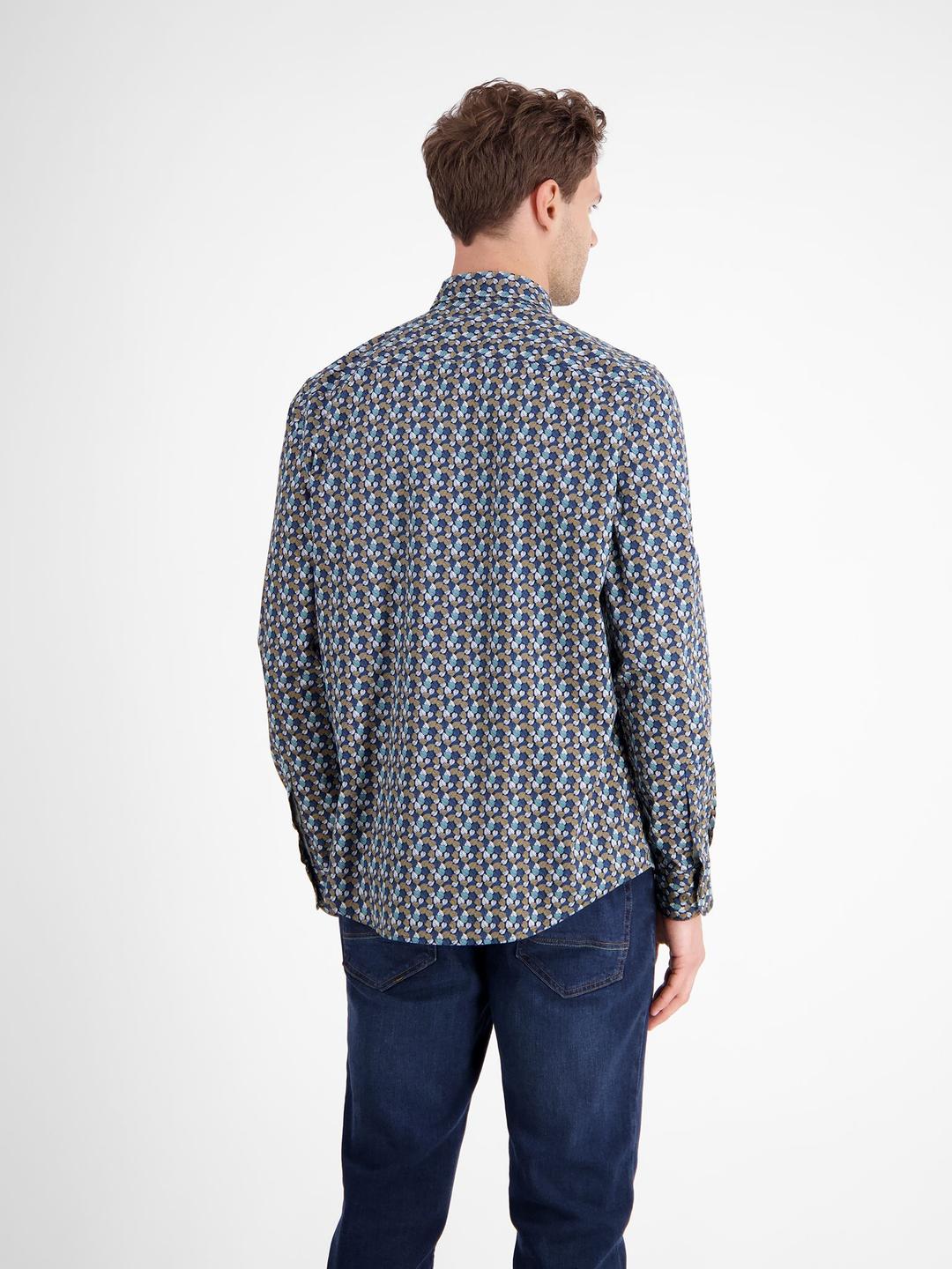 Мужская рубашка с принтом Lerros | Фото 4