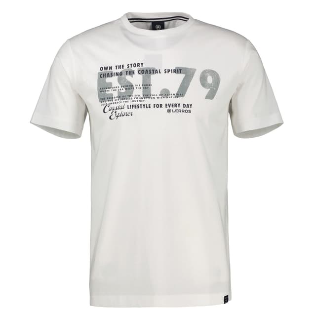 Мужская футболка с принтом Lerros