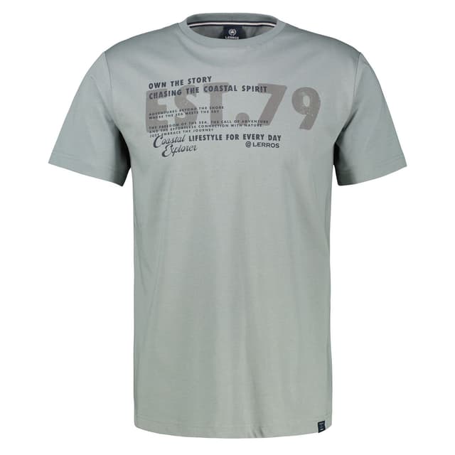 Мужская футболка с принтом Lerros