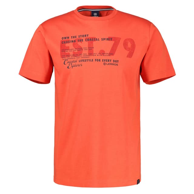 Мужская футболка с принтом Lerros