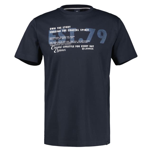 Мужская футболка с принтом Lerros