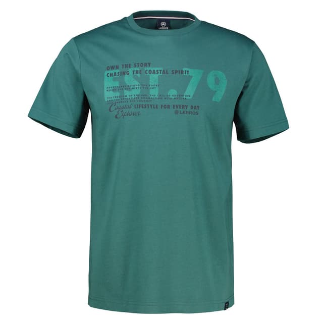 Мужская футболка с принтом Lerros