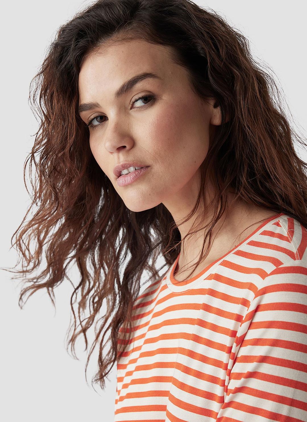 Женский лонгслив в полоску LeComte | Фото 4