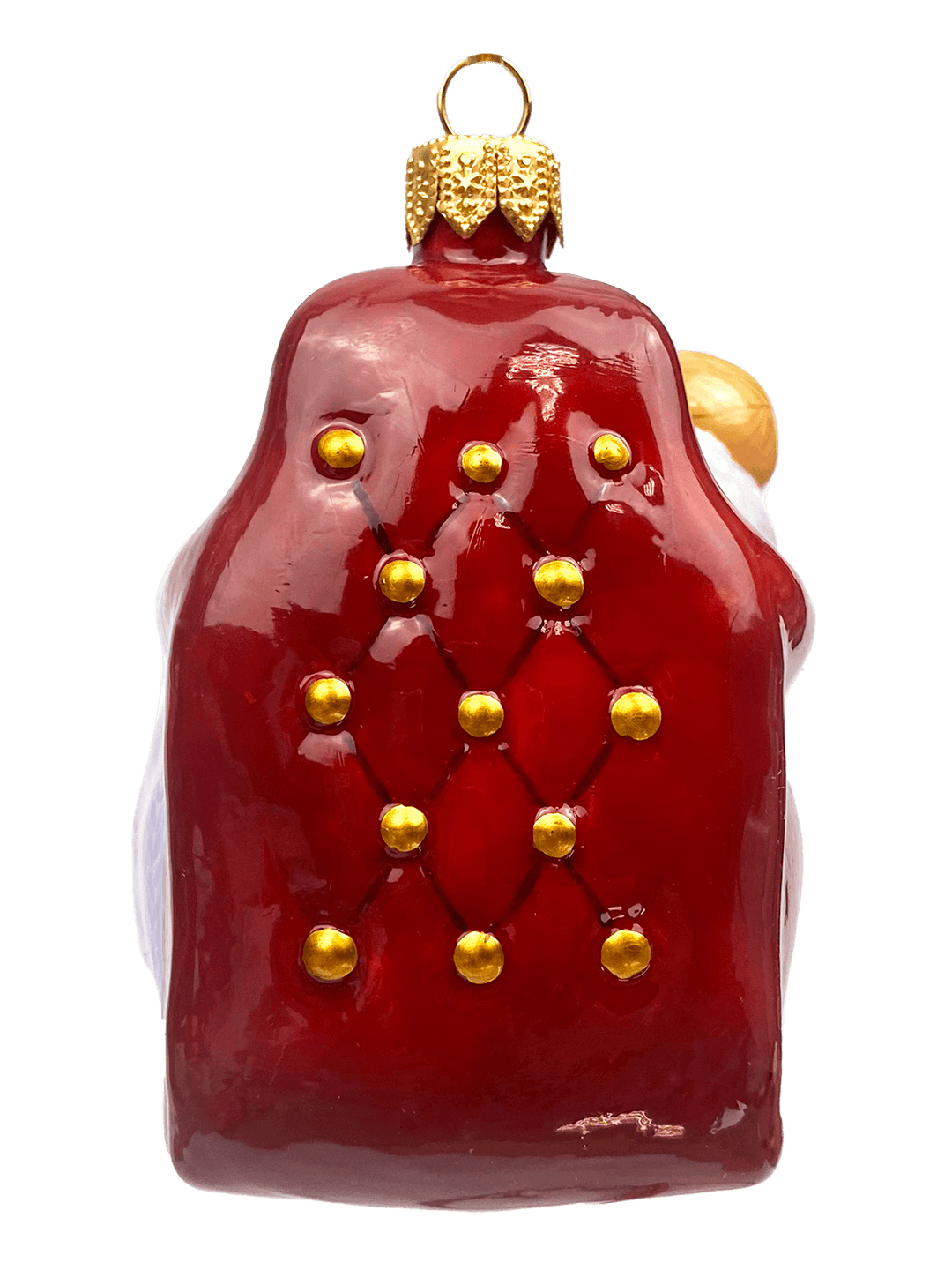 Ёлочная игрушка Девочка в кресле Ленигрушка | Фото 2