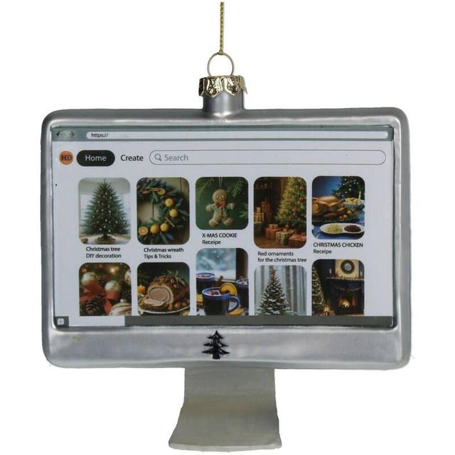 Ёлочная игрушка Монитор Kersten