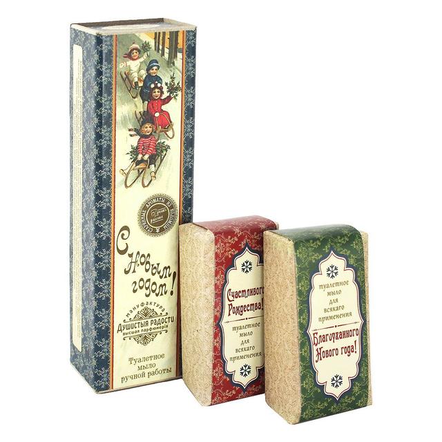Мыло декоративное С Новым годом Душистыя радости
