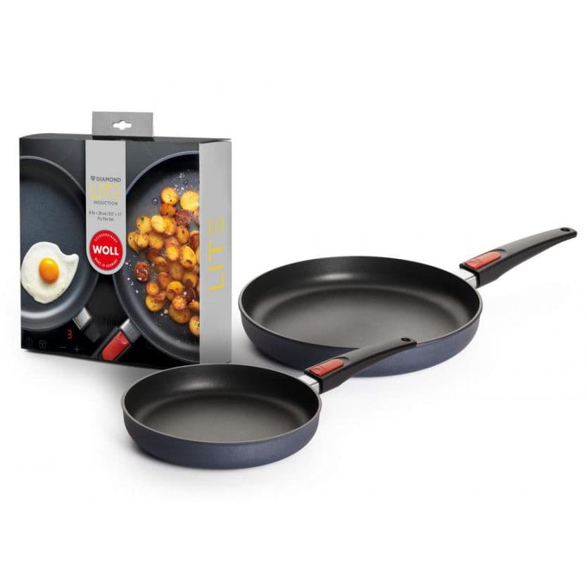 Набор сковород со съёмными ручками Woll Diamond Lite Induction, 24 см + 28 см | Фото 1