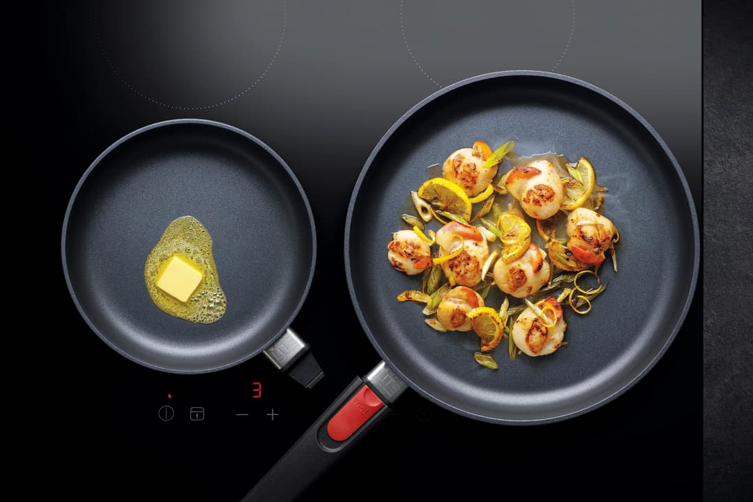 Набор сковород со съёмными ручками Woll Diamond Lite Induction, 20 см + 28 см | Фото 5