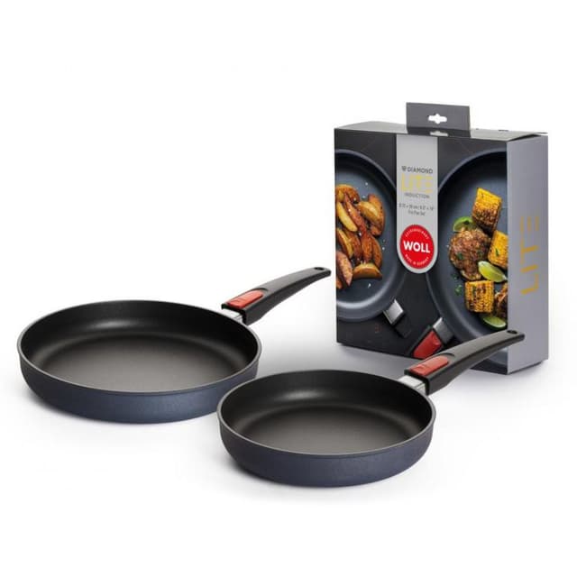 Набор сковород со съёмными ручками Woll Diamond Lite Induction, 22 см + 26 см
