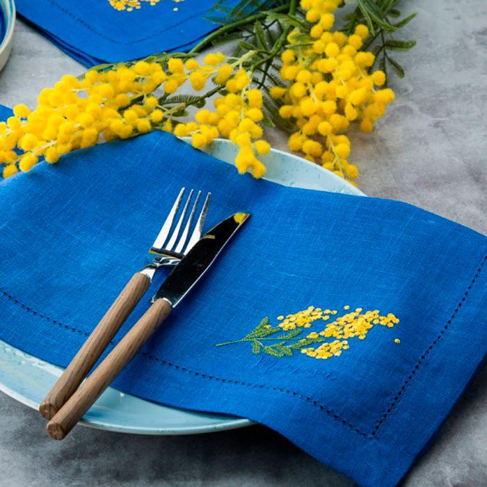 Набор салфеток Невская Вышивка, Мимоза | Фото 3