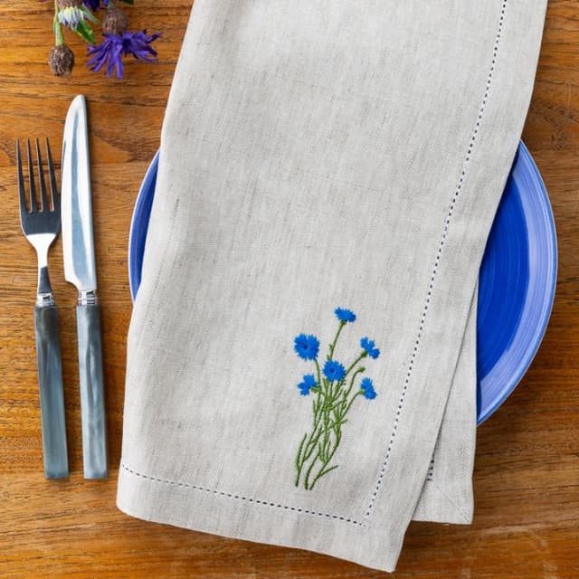 Набор салфеток Невская Вышивка, Васильки
