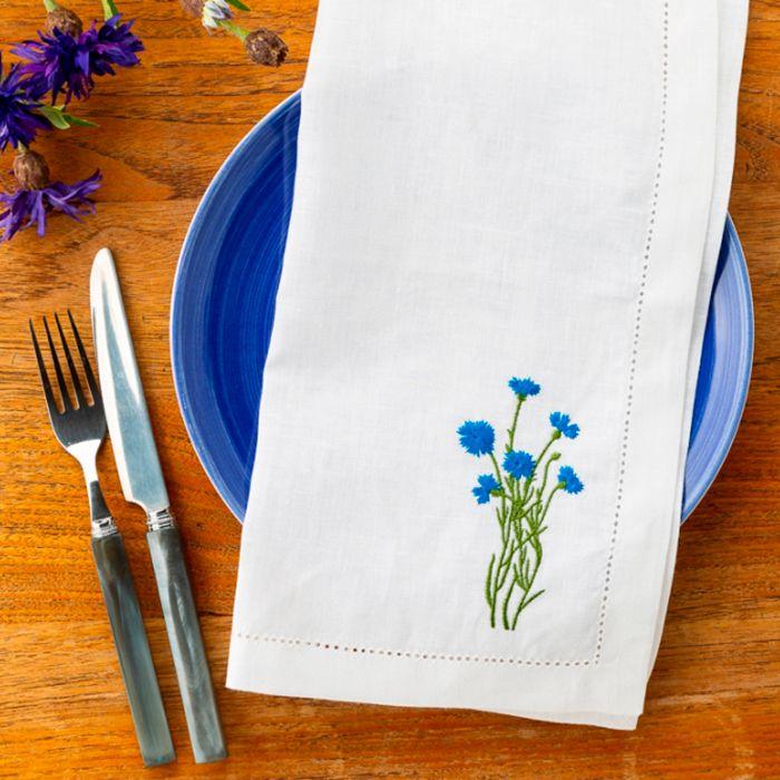 Набор салфеток Невская Вышивка, Васильки | Фото 4