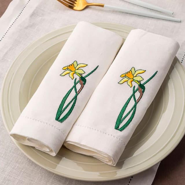 Набор салфеток Невская Вышивка, Нарцыссы