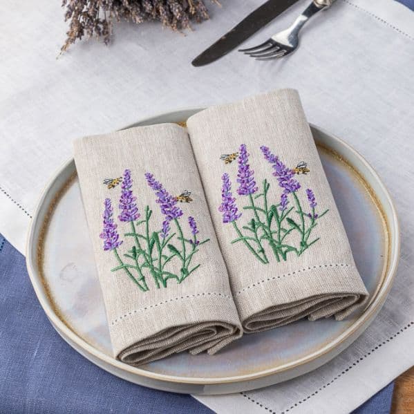 Набор салфеток Невская Вышивка, Лаванда