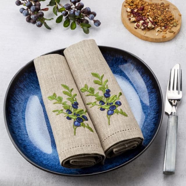 Набор салфеток Невская Вышивка, Черника
