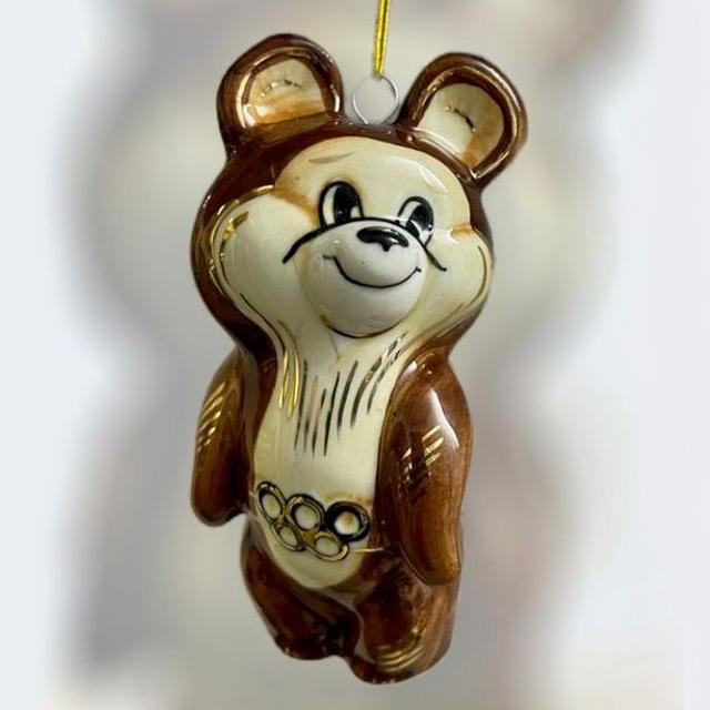 Елочная игрушка Олимпийский мишка  Лефортово