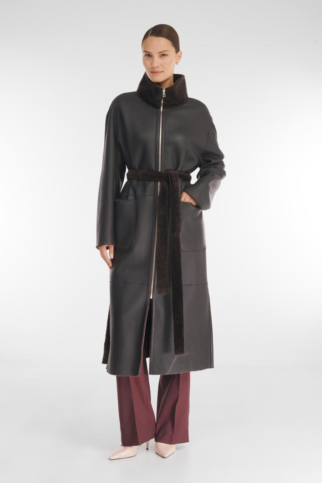 Женская двухстороння  дублёнка Caterina Leman | Фото 2