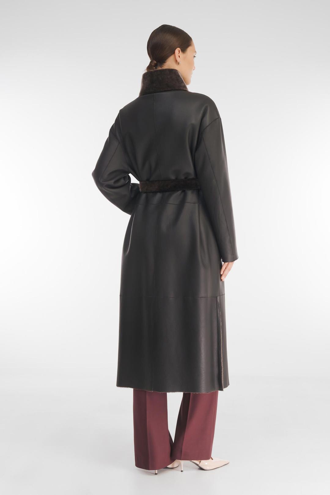 Женская двухстороння  дублёнка Caterina Leman | Фото 3