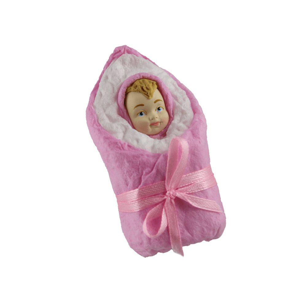 Ёлочная игрушка Пеленашка Девочка Душистыя радости | Фото 1