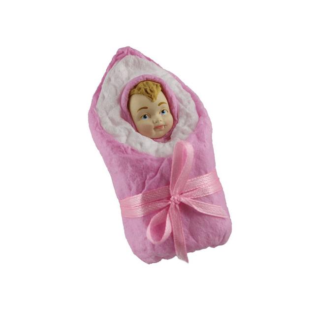 Ёлочная игрушка Пеленашка Девочка Душистыя радости