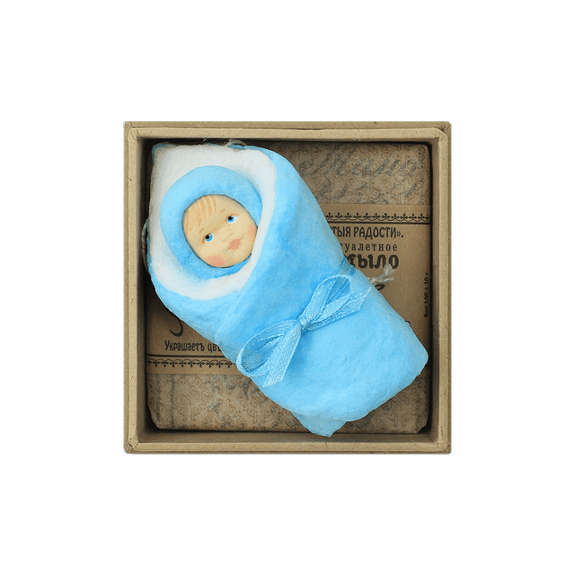 Ёлочная игрушка Пеленашка Мальчик Душистыя радости