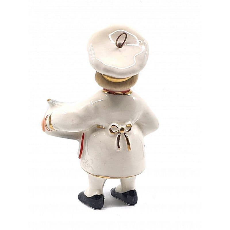 Ёлочная игрушка Повариха Фарфоровая мануфактура | Фото 2