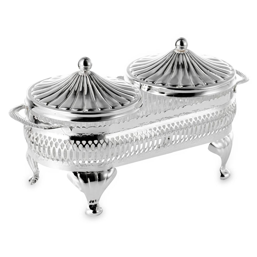 Парная конфитюрница Queen Anne | Фото 1