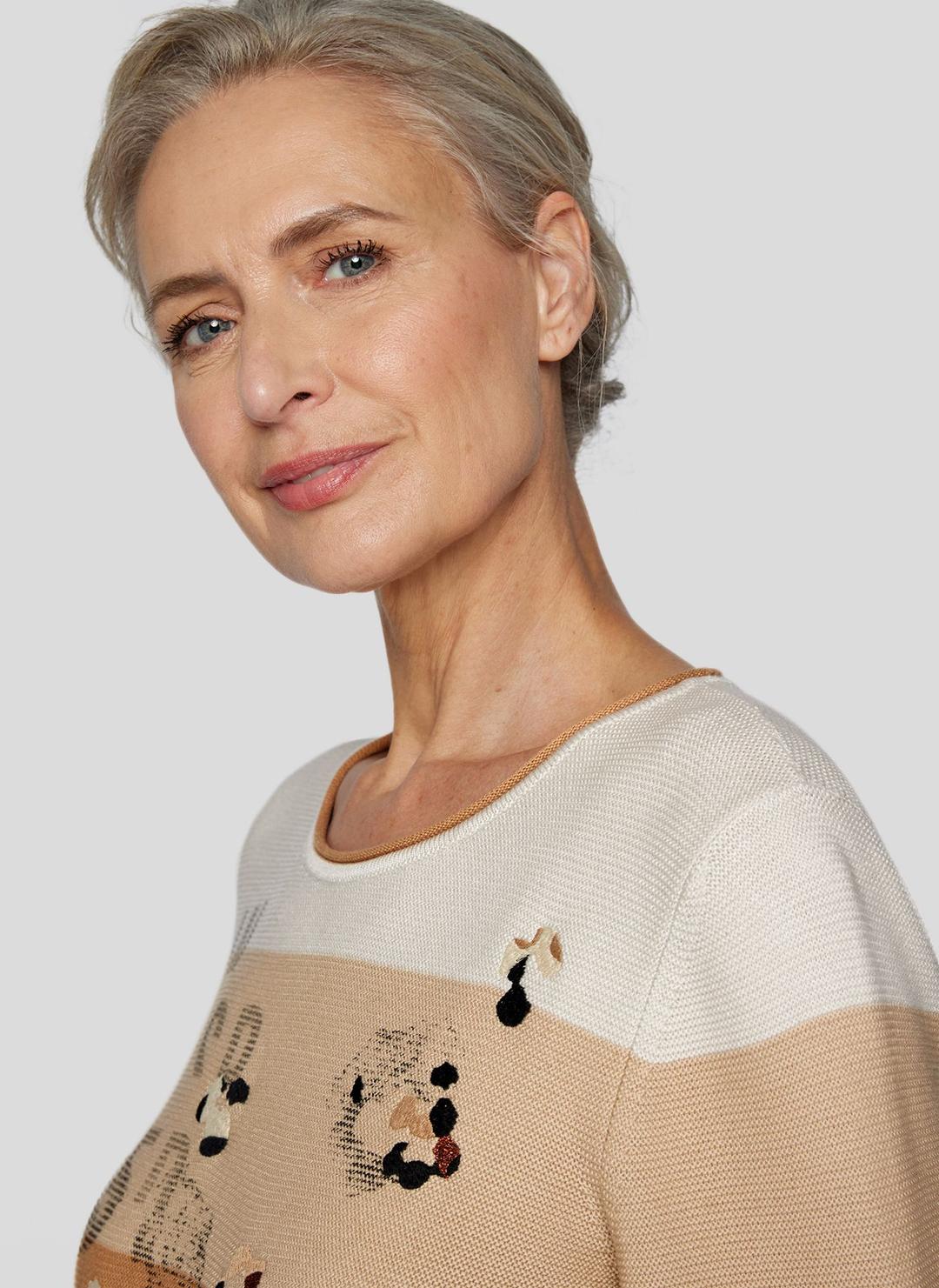 Женский джемпер с вышивкой Rabe | Фото 6