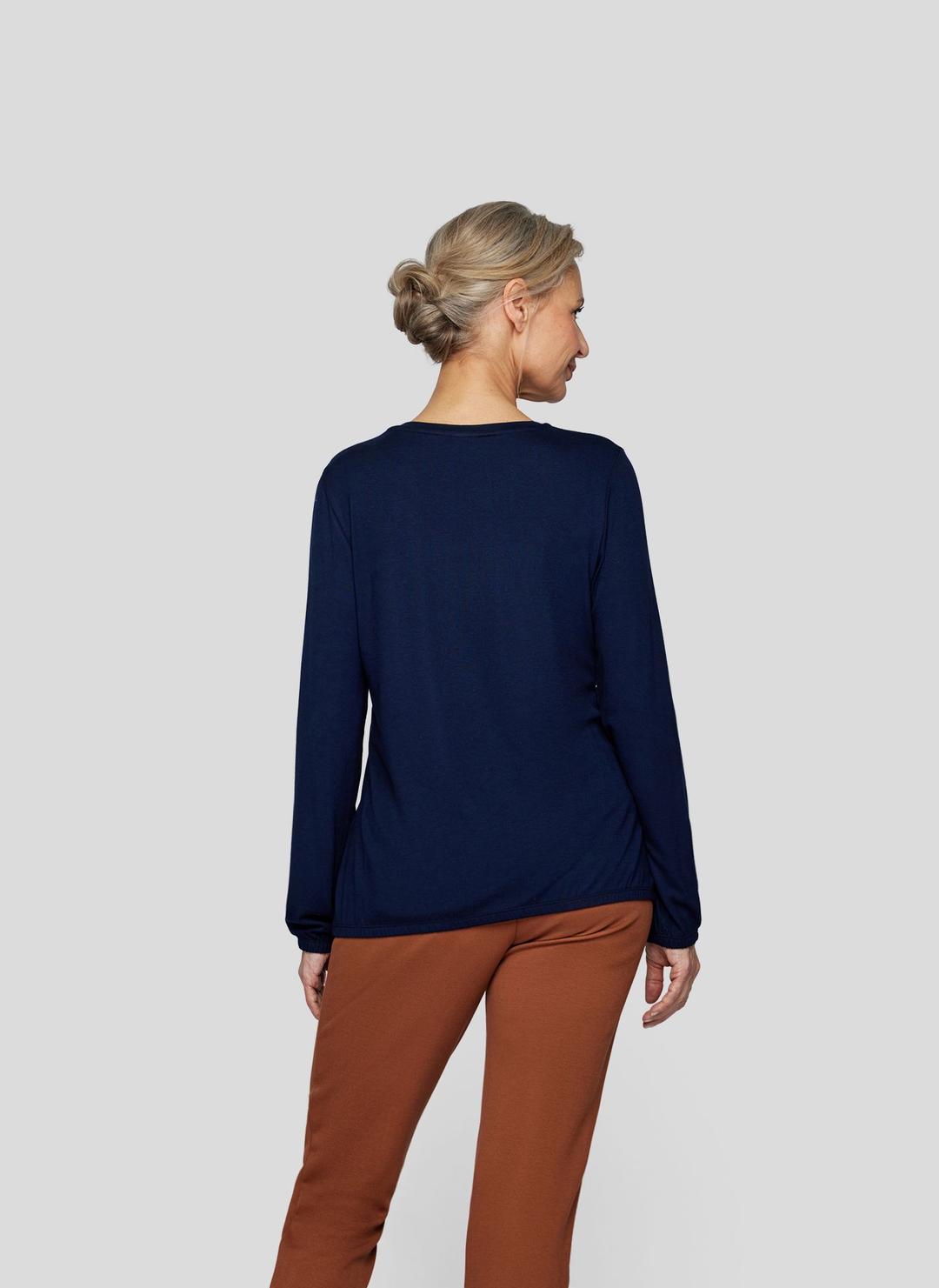 Женский лонгслив с принтом Rabe | Фото 3