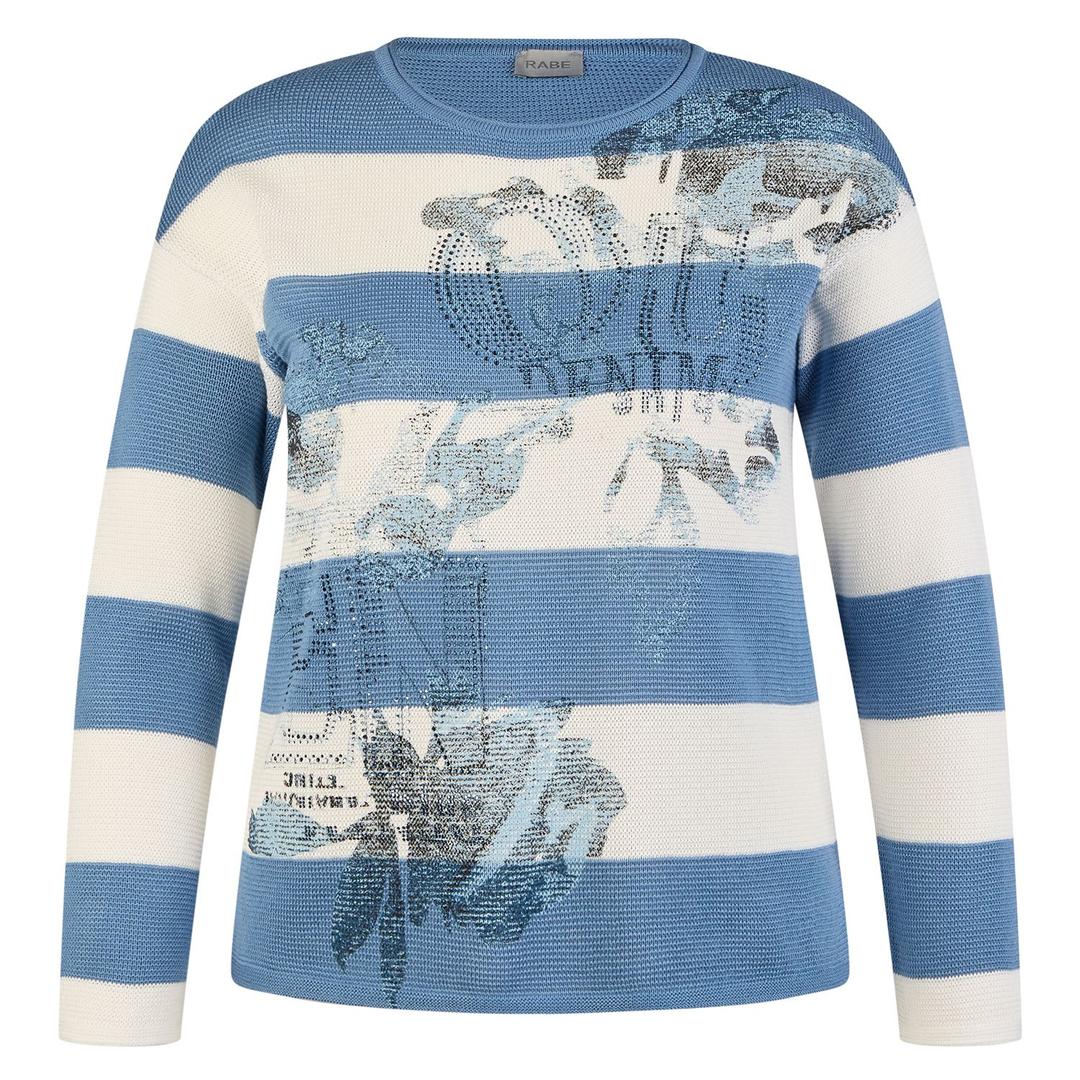 Женский джемпер в полоску Rabe | Фото 1