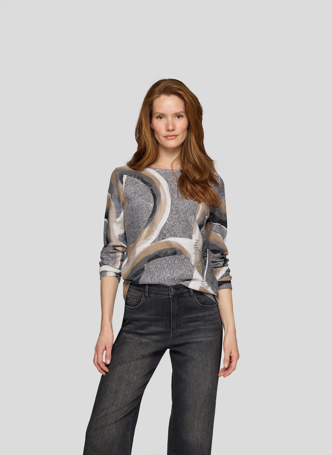 Женский джемпер из хлопка Rabe | Фото 2