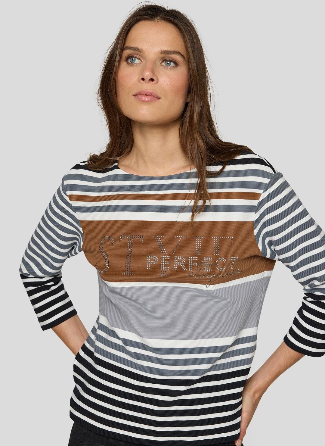 Женский свитшот в полоску Rabe | Фото 5