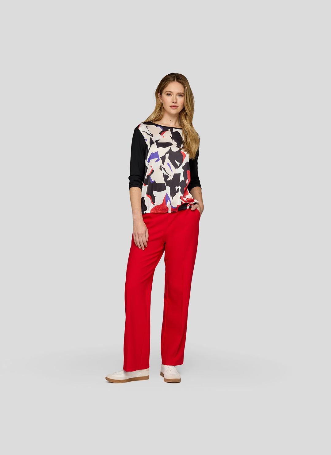 Женская блуза с принтом Rabe | Фото 6