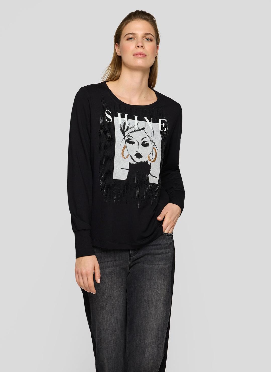 Женский лонгслив из вискозы Rabe | Фото 3